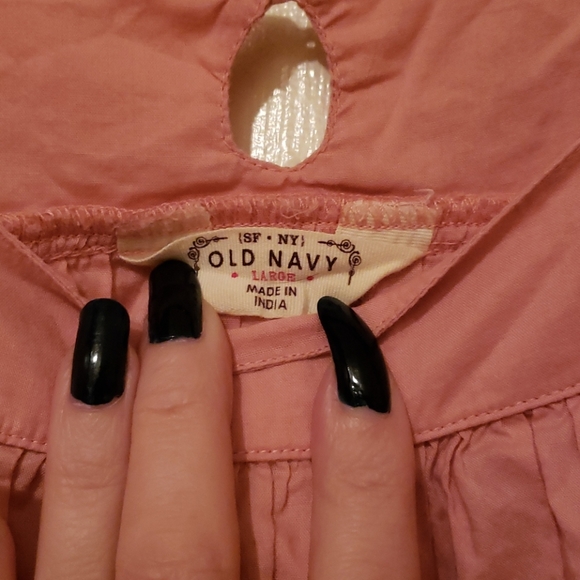 Old navy pinafore style dress size large - Picture 5 of 6